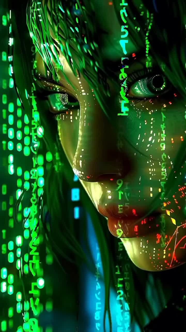 Mystic Femme in Green Glow 2. Enchanted Download Wallpapers