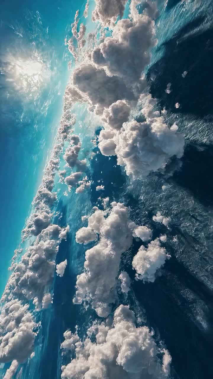 Clouds and Earth from Above Download Wallpapers