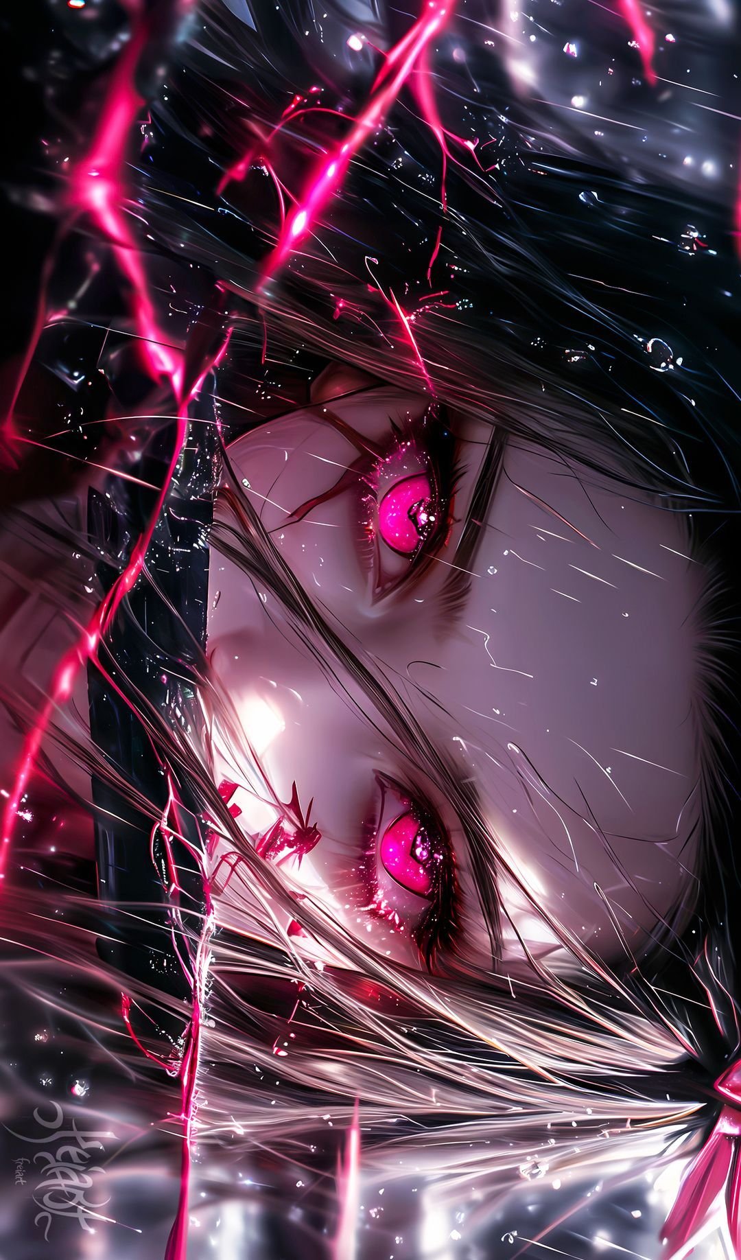 Demon Slayer iPhone 15 Pro Art Download Wallpapers