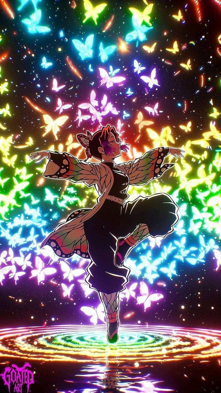 Vibrant Dance Floor with Butterflies Download Wallpapers