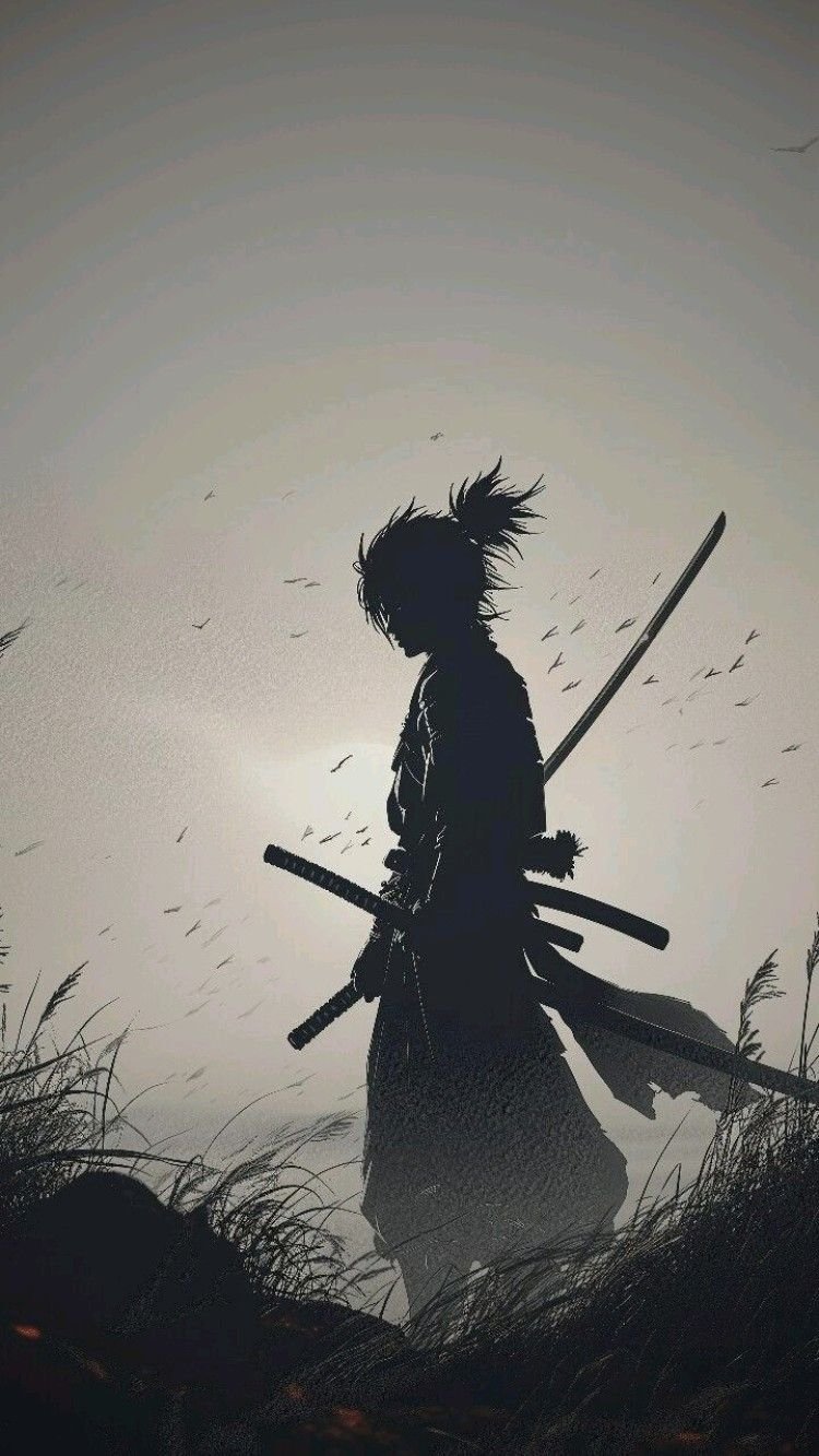 Samurai Landscape Anime Art Design Download Wallpapers