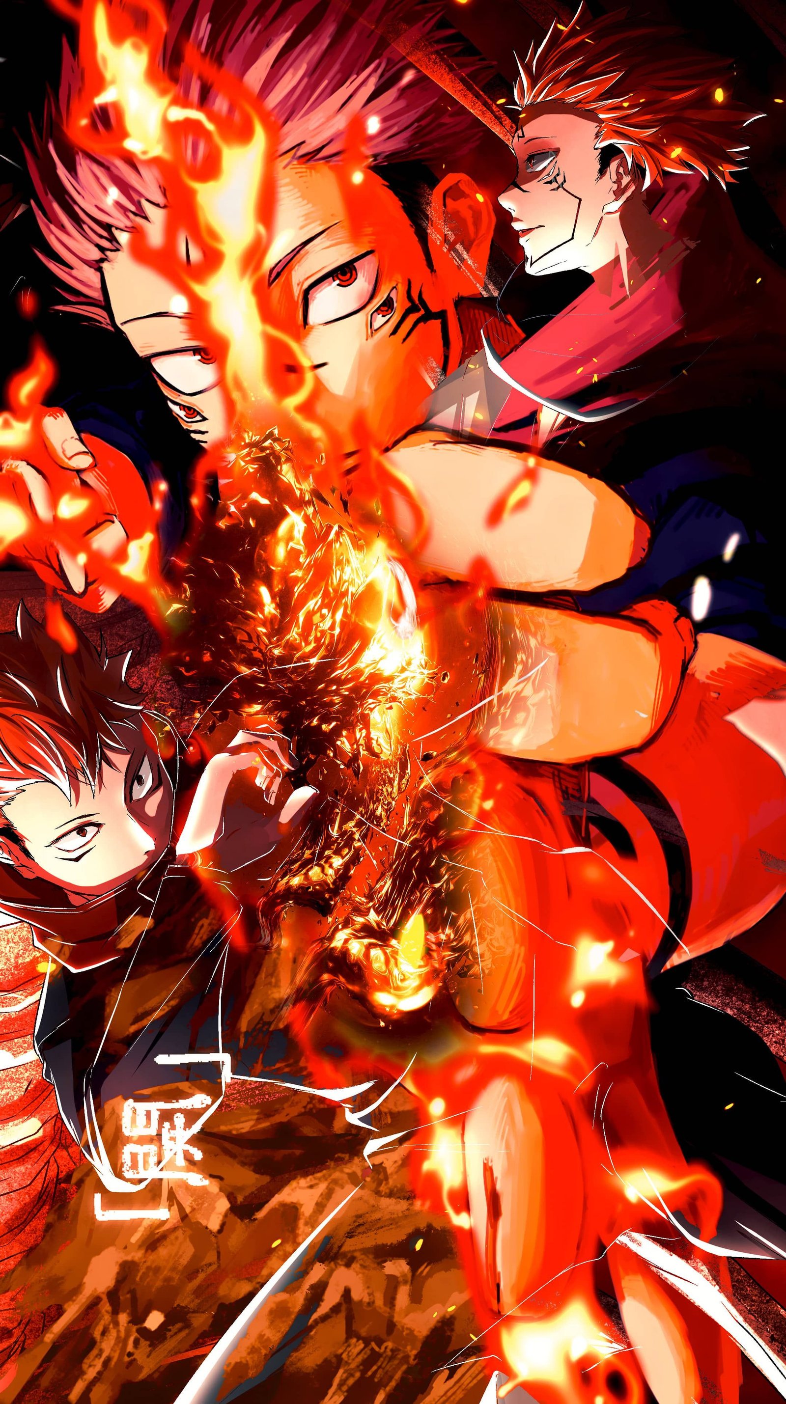 Vibrant Jujutsu Kaisen Anime Art Download Wallpapers