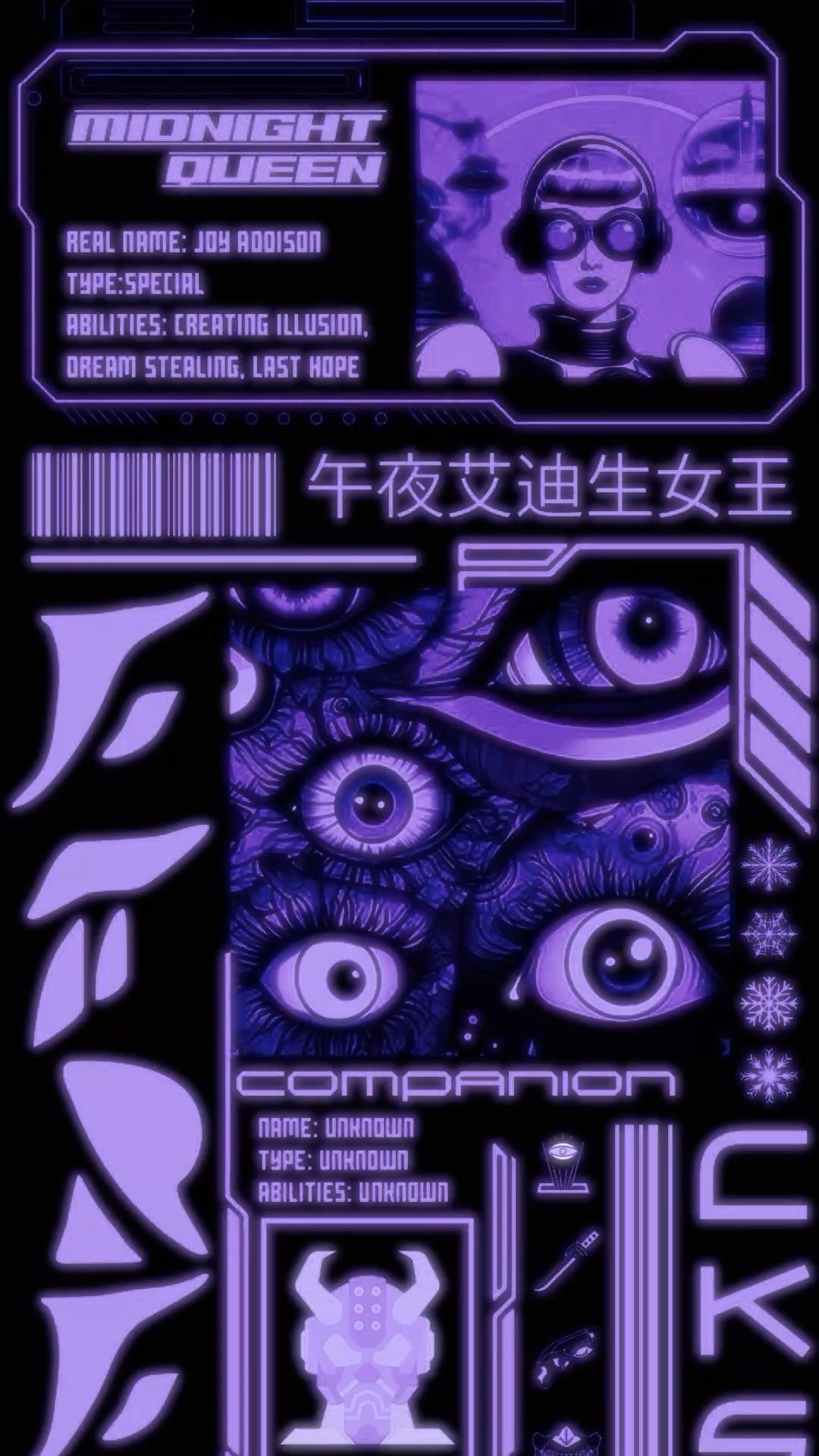Cyberpunk Neon Purple Cityscape Download Wallpapers