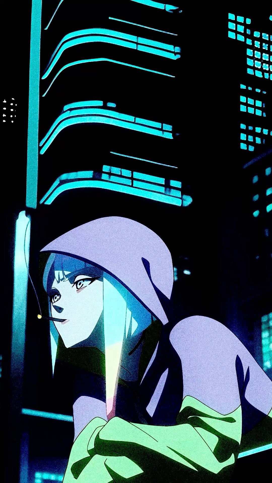 Neon Cityscape Cyberpunk Futurism Download Wallpapers