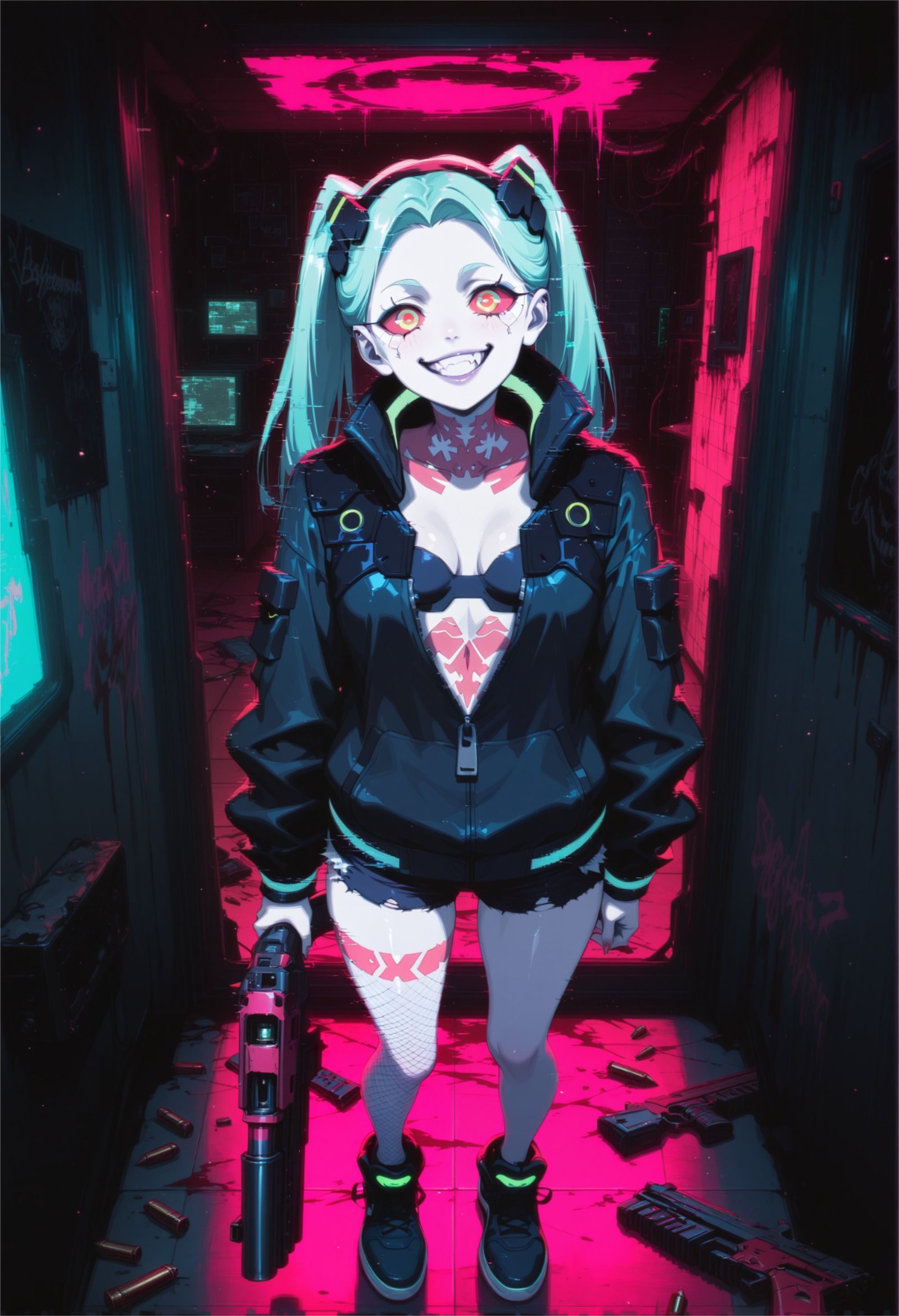 Neon Dreams in Night City Download Wallpapers