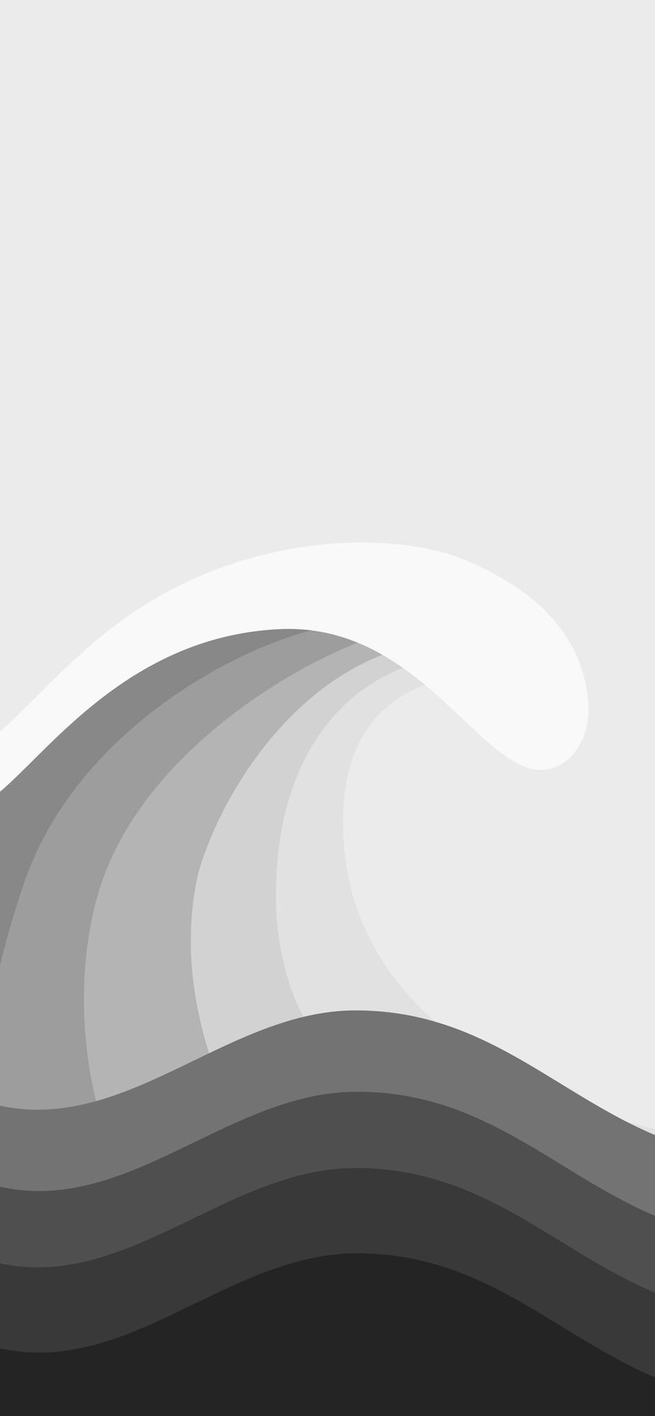 Minimalist Wavy Line Design Download Wallpapers
