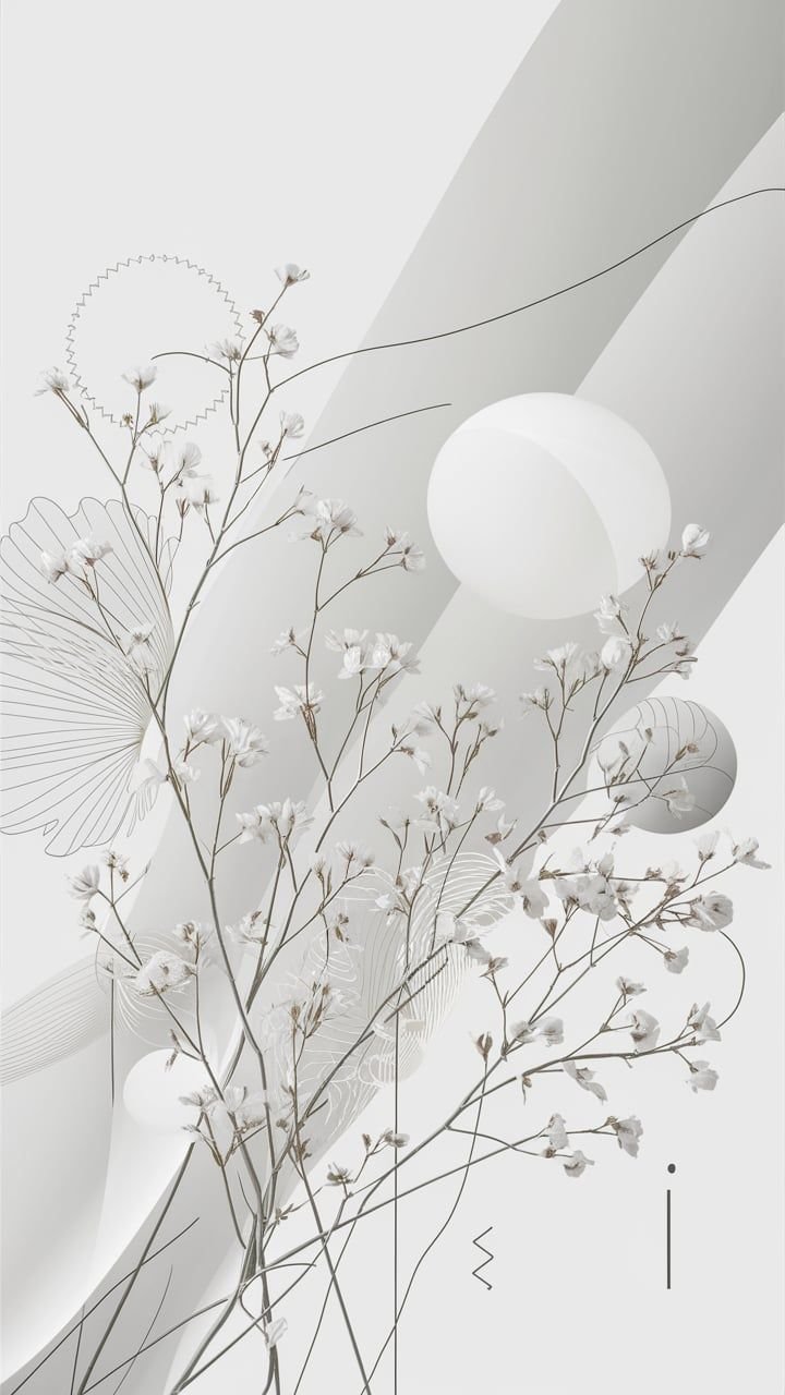 Clean White Minimalist Mobile Background Download Wallpapers