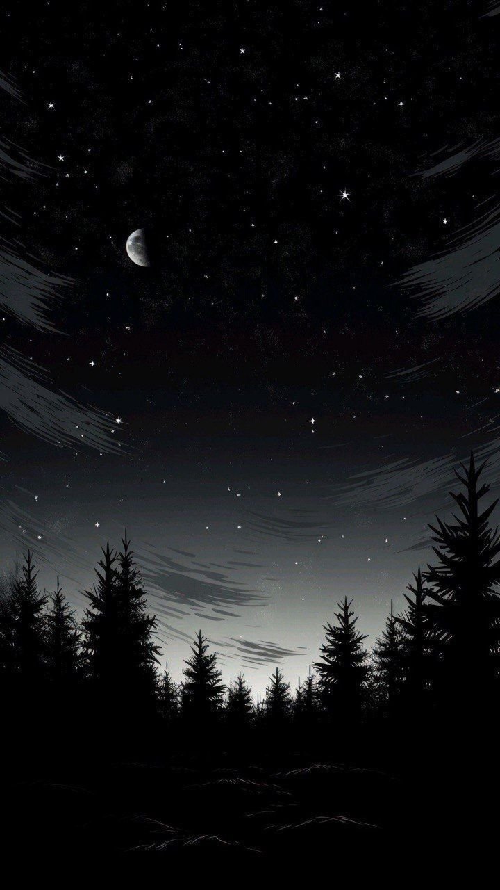 Monochrome Mountain Landscape Minimalist Download Wallpapers
