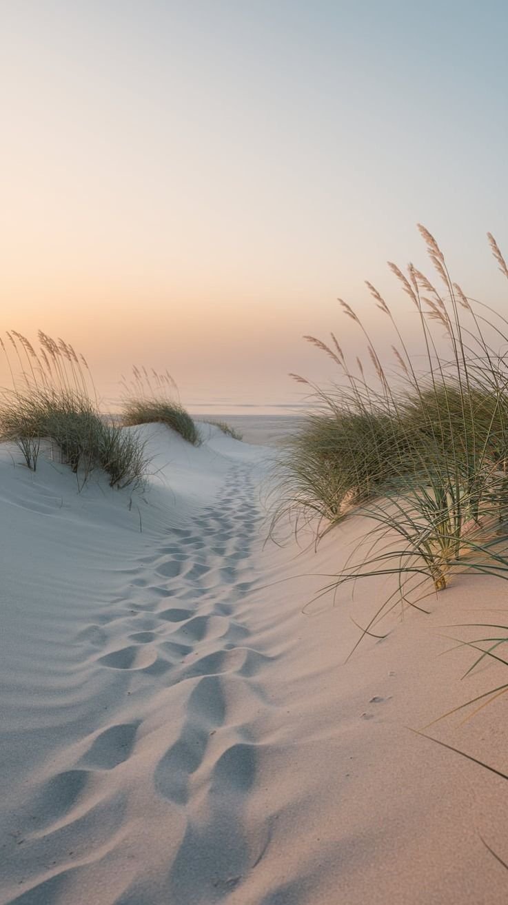 Desert Dunes Sunset Minimal Download Wallpapers