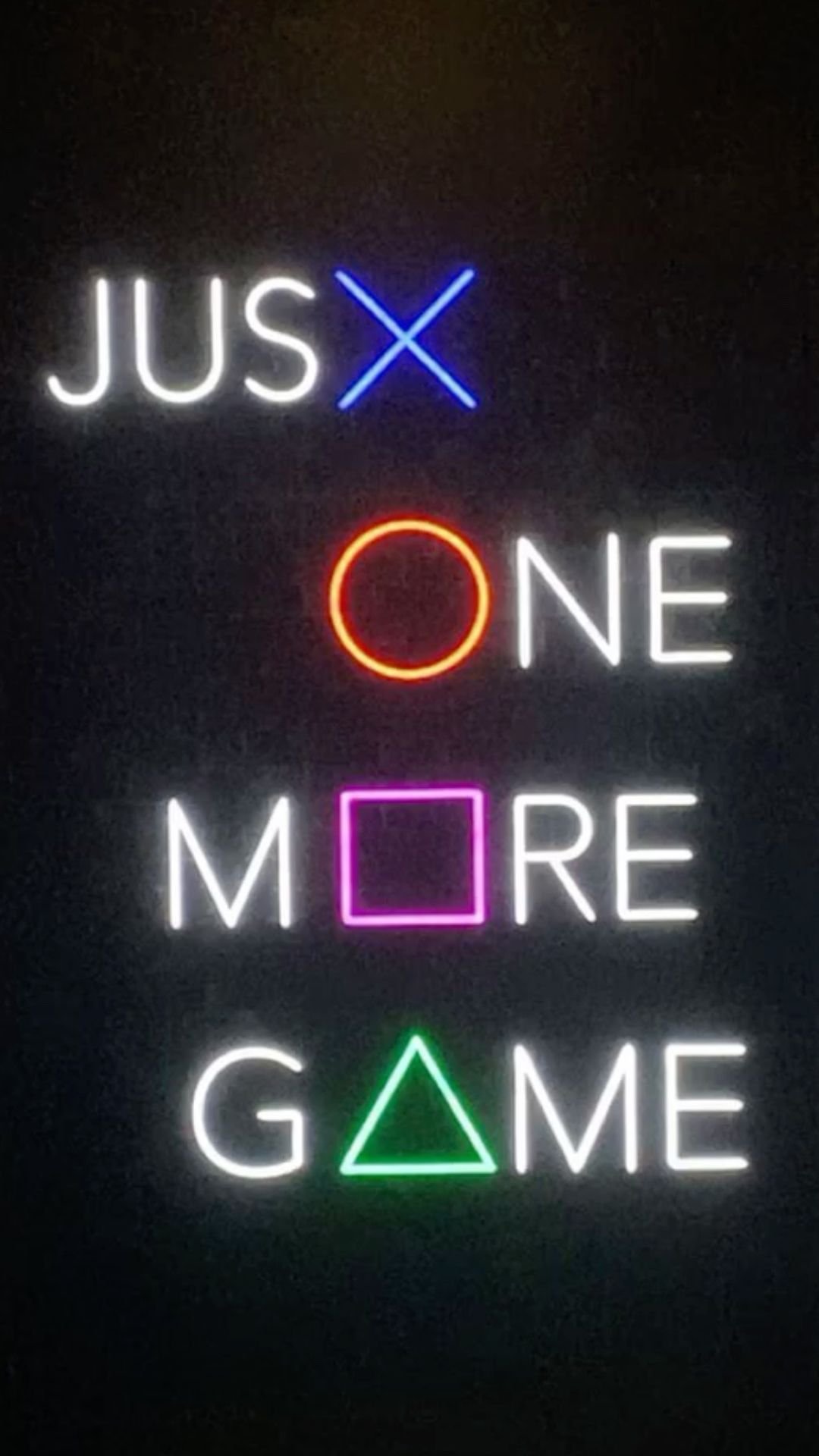 Neon Gaming Motivation Sign Download Wallpapers