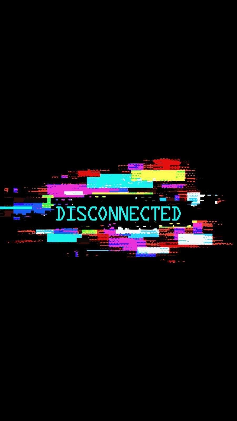 Disconnected Neon Glow Download Wallpapers