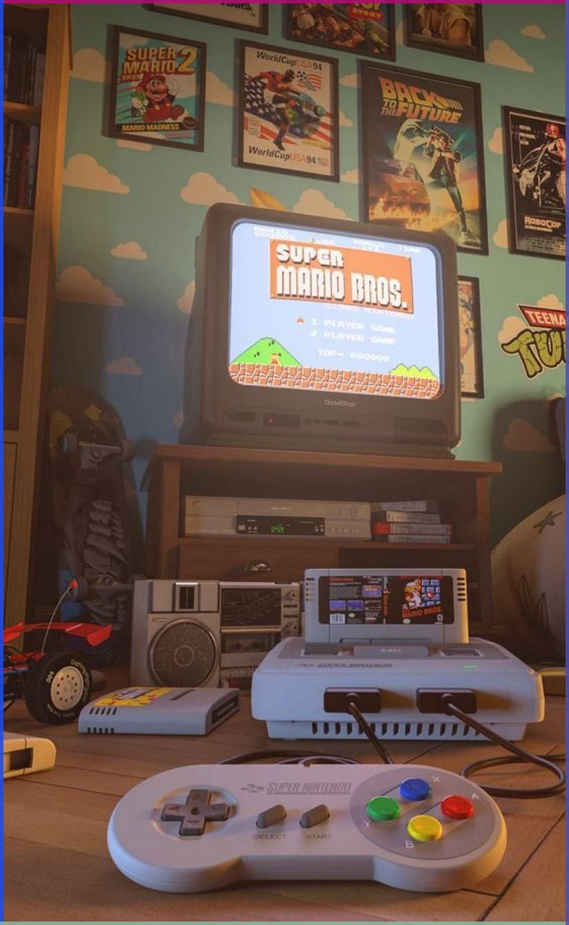 Retro Gaming Pixel Art Download Wallpapers