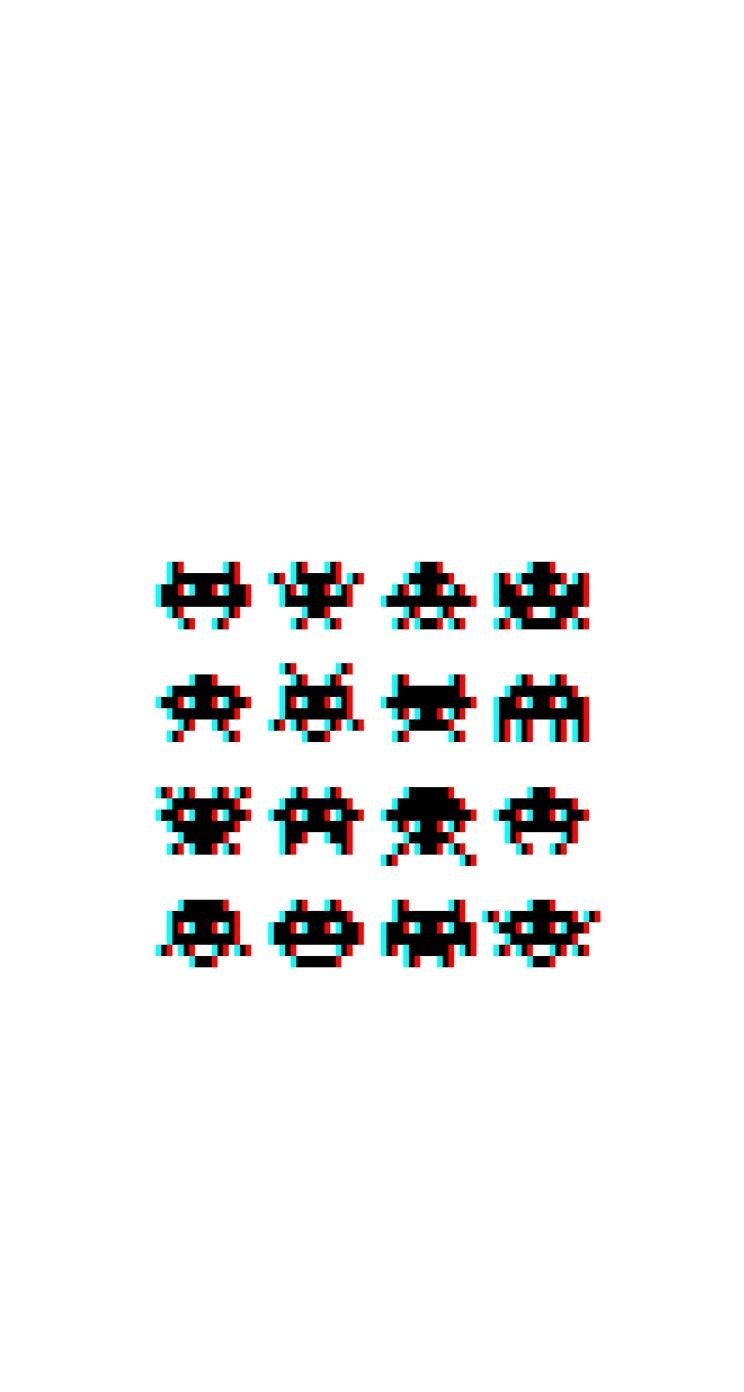 Pixel Blackout Retro Art Download Wallpapers