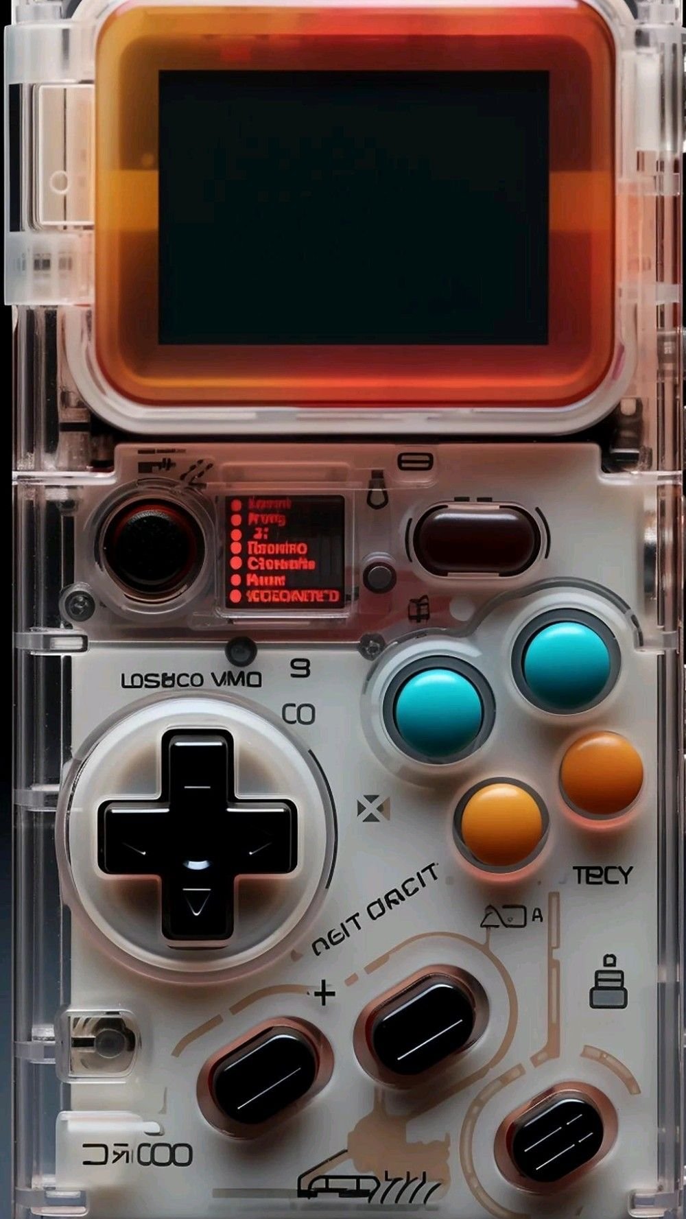 Retro Gaming Console in Plastic Case Download Wallpapers