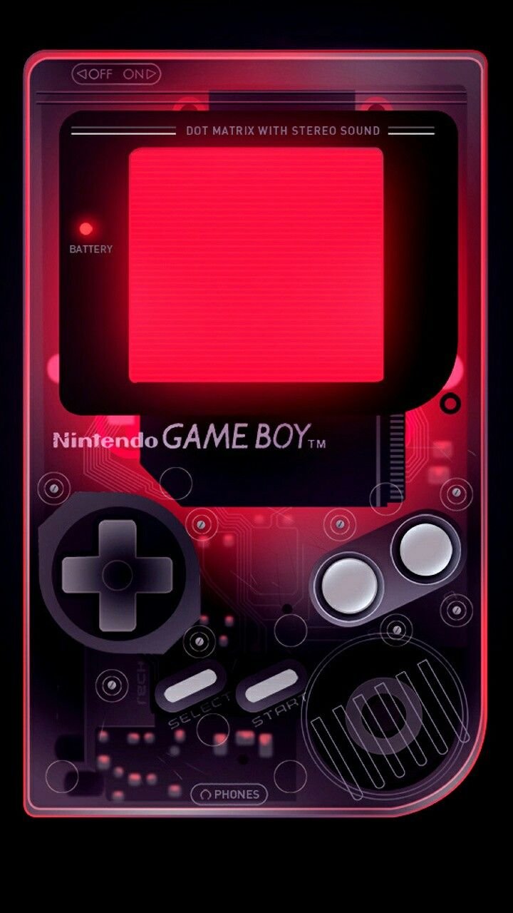 Game Boy Retro Gaming Design Download Wallpapers