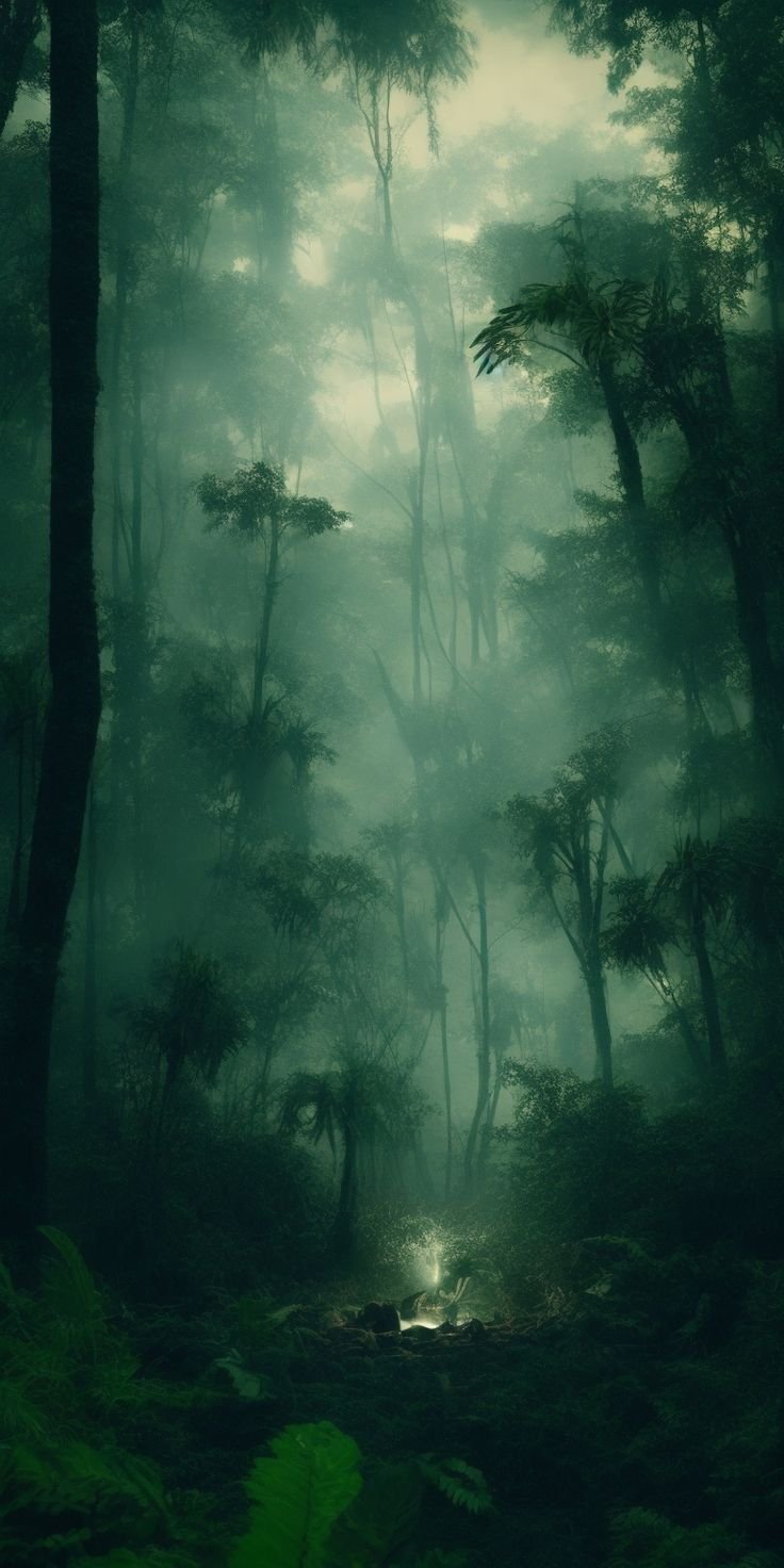 Serene Forest Dawn Landscape Download Wallpapers