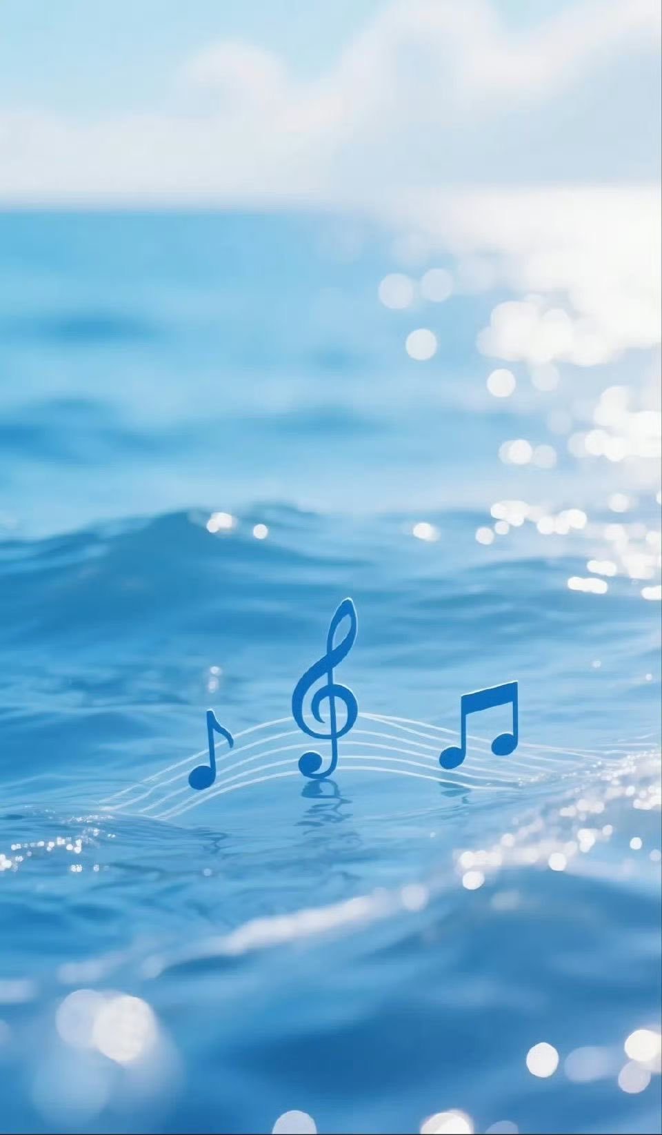 Musical water Download Wallpapers