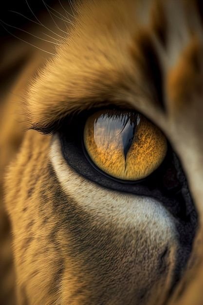 Lion Eye Download Wallpapers