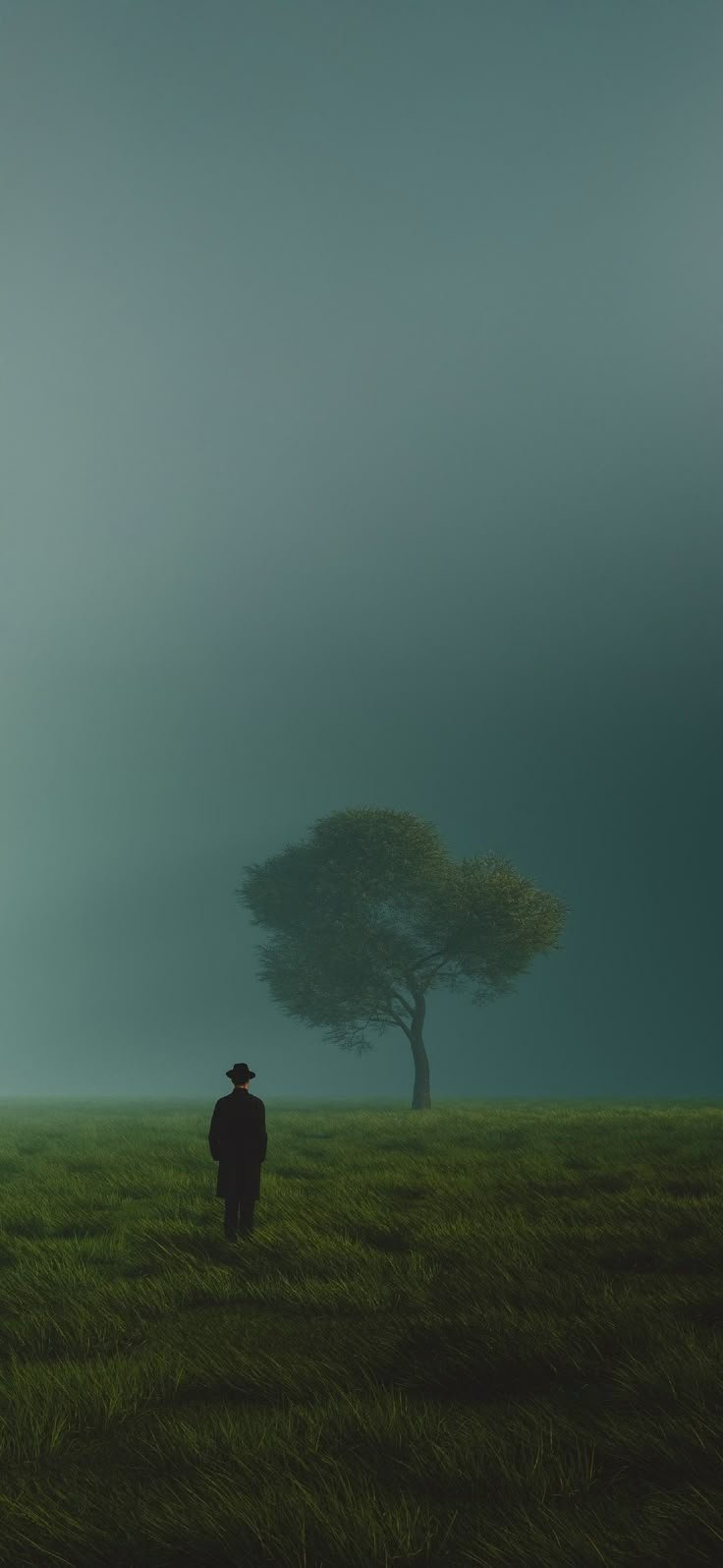 Man at a Tree Download Wallpapers