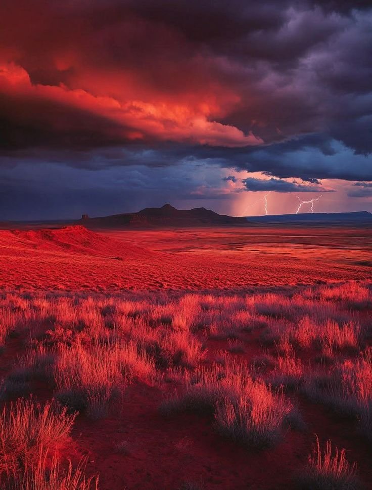 Red grass Download Wallpapers