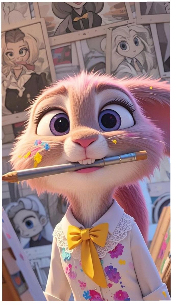 A cute rabbit Download Wallpapers