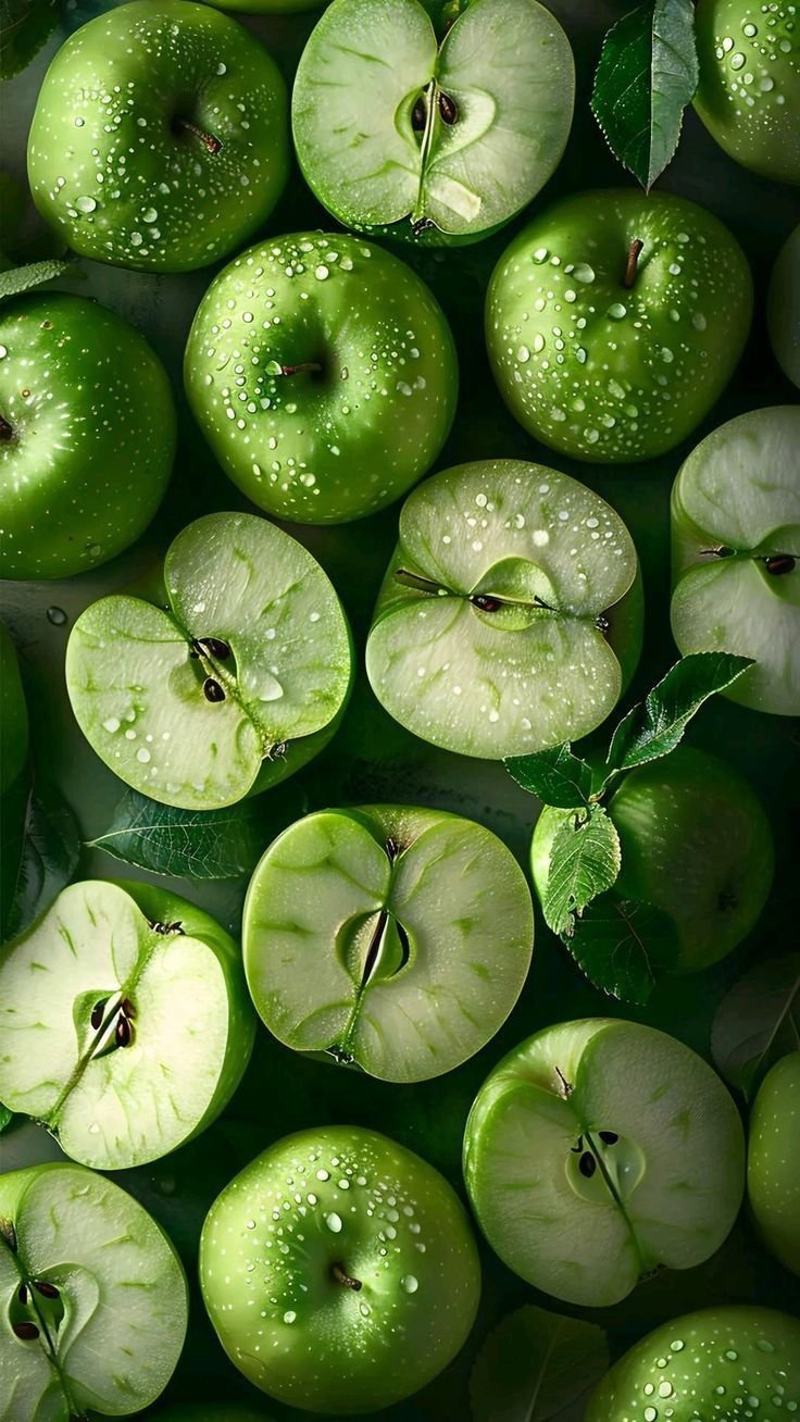 Apple slice wallpaper download