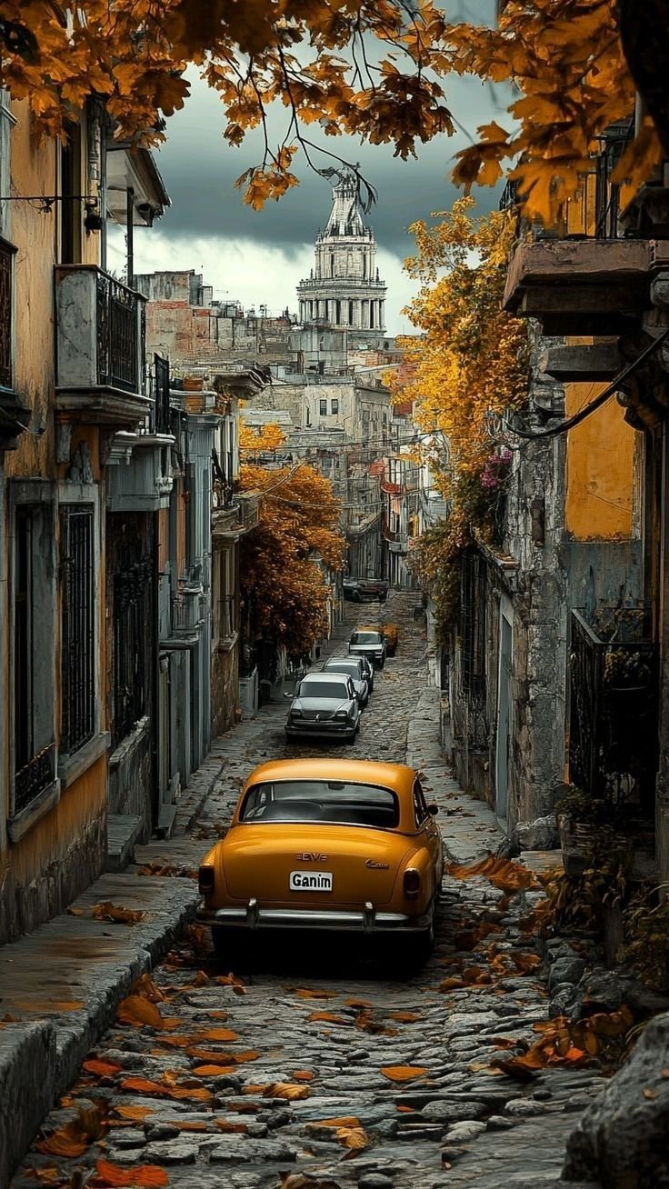 Taxi down the road