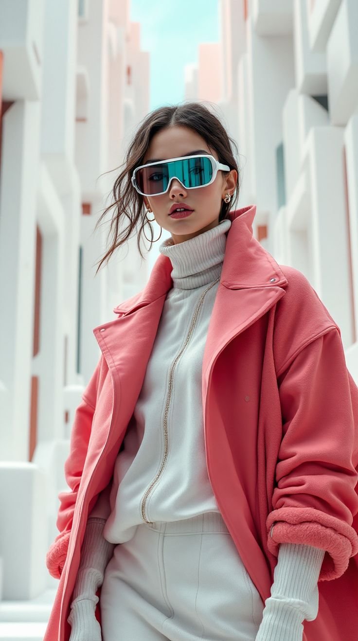 She's fashionable 4k wallpaper