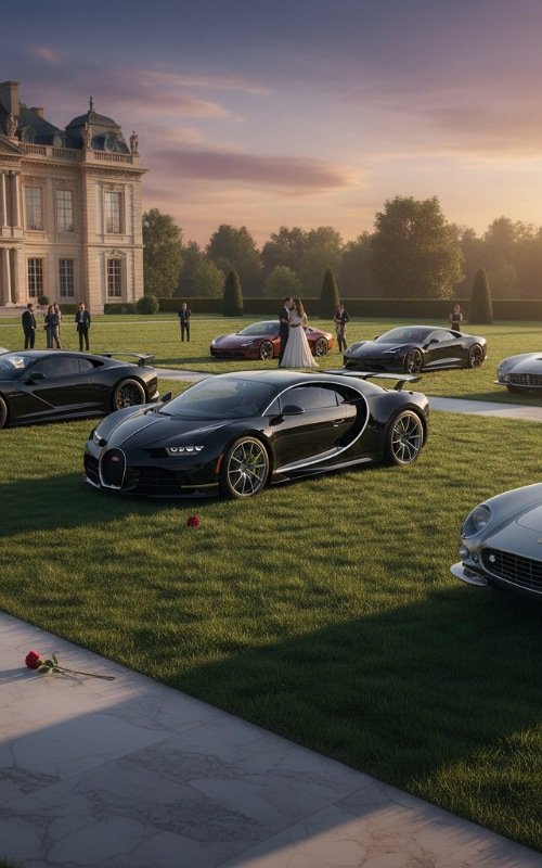 Luxury Cars parked | Ari Store